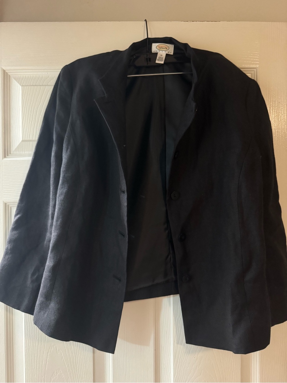 Talbots Classic Black Women's Blazer Jacket